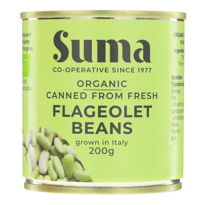 Suma Organic Flageolet Beans 200g