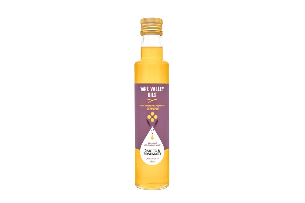 Yare Valley Oils Garlic & Rosemary Infusion Rapeseed Oil