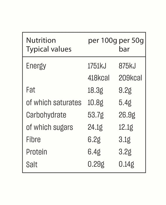 Deliciously Ella Apricot & Coconut Oat Bar 50g - 100% Natural - Gluten Free