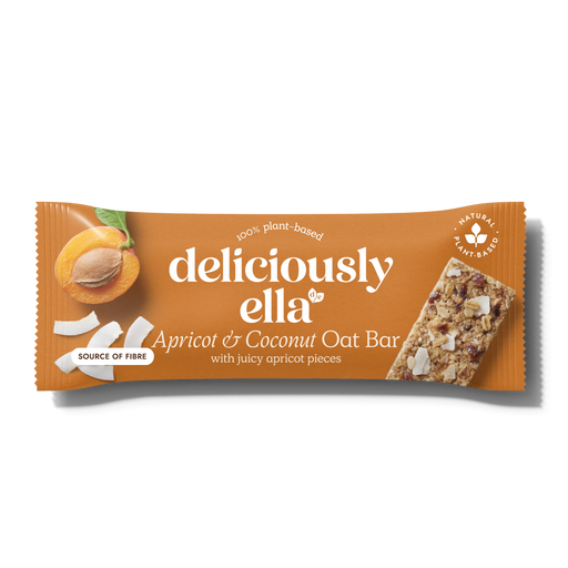 deliciously ella apricot & coconut oat bar 