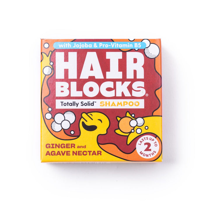 Hair Blocks Ginger & Agave Nectar shampoo bar