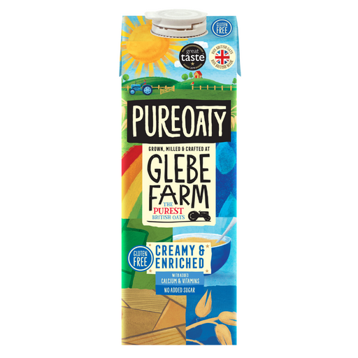 Glebe Farm pureoaty creamy & enriched oat milk